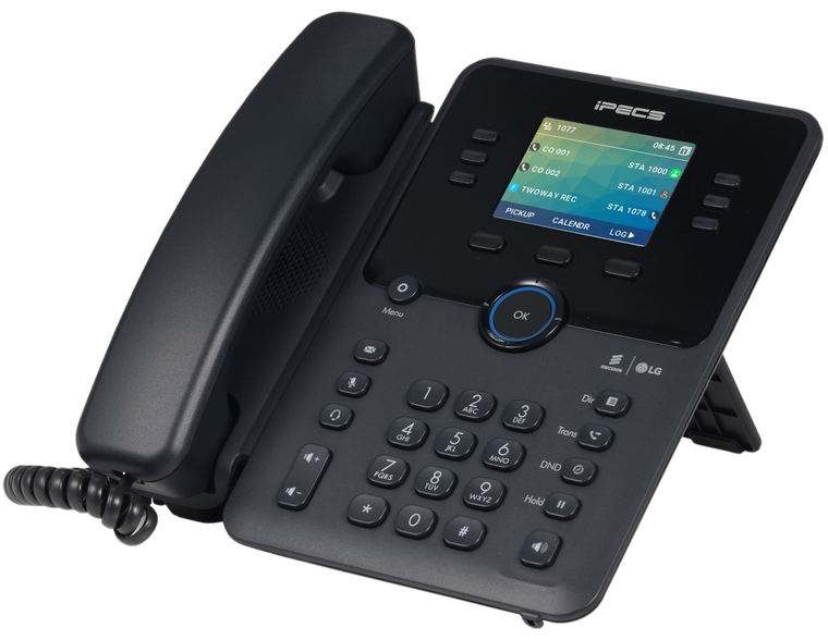 iPECS 1030i essential Gigabit colour IP phone with 2.8-inch display and HD audio