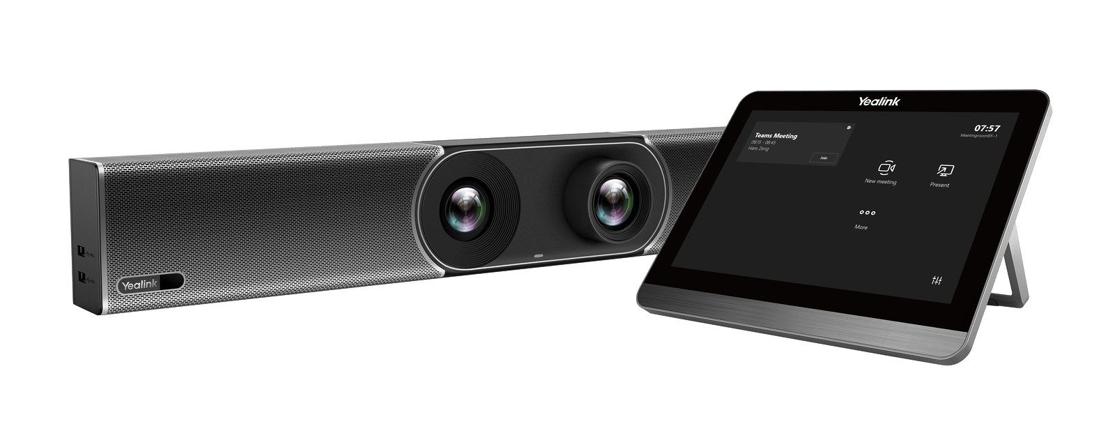 Yealink MeetingBar A30 dual-camera video bar with CTP18 touch console